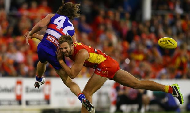 AFL 2013 Rd 08 - Gold Coast v Western Bulldogs